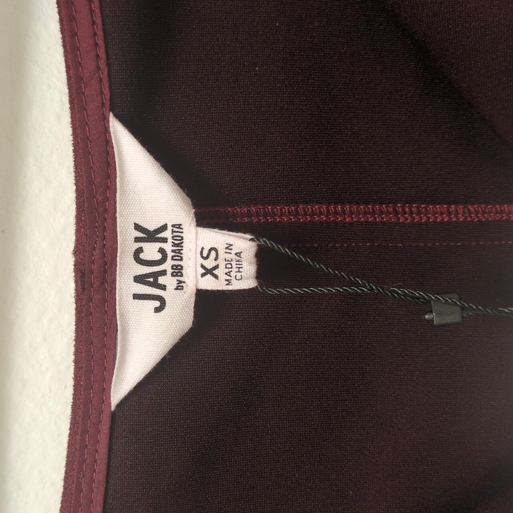 Get the Ultimate Fall Look with Jack BB Dakota's Cranberry Faux Suede Mini Skirt - Picture 6 of 11